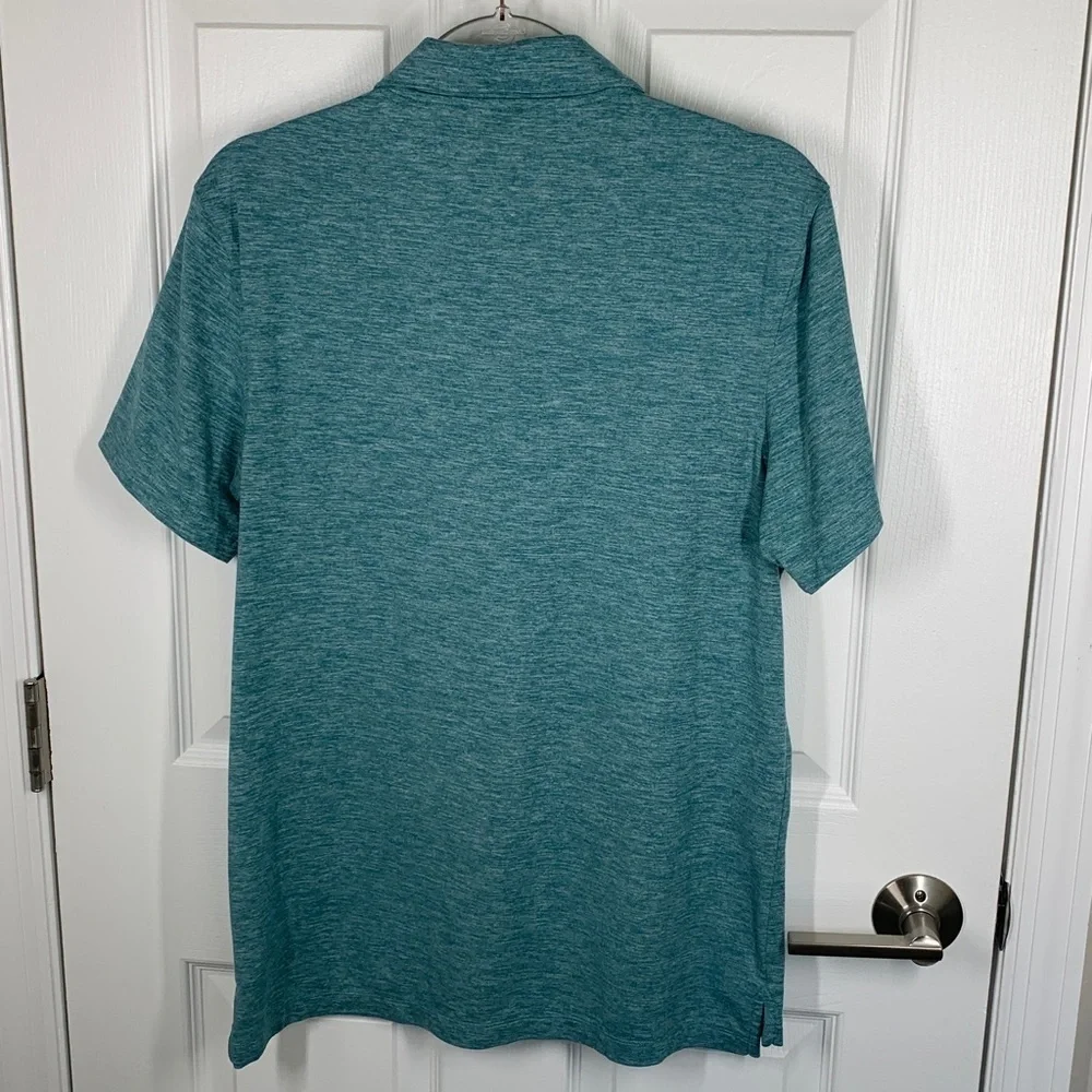 J Crew Performance polo green variegated size medium